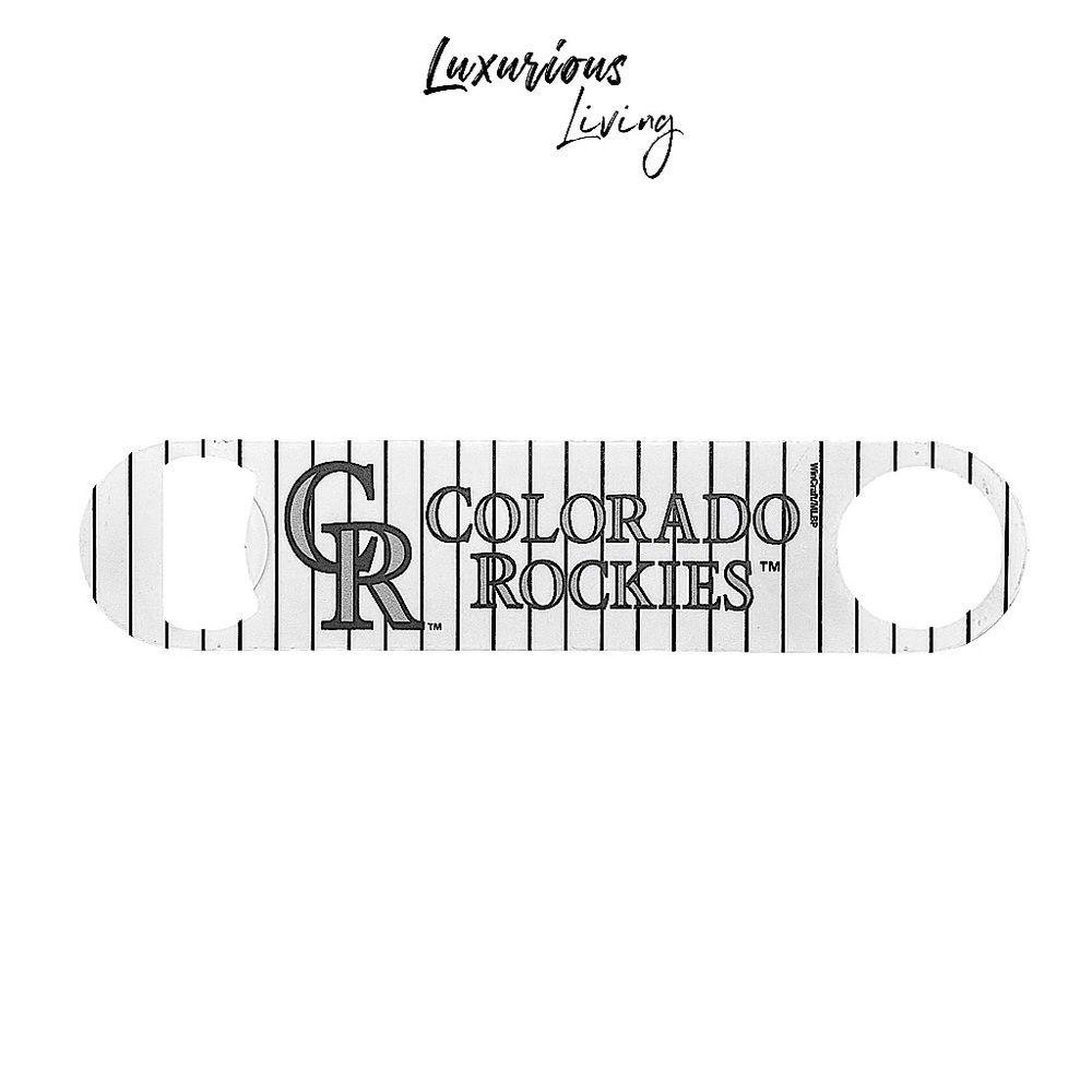 MLB Colorado Rockies Metal Multi-Use Bottle Opener